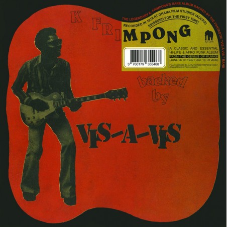 K Frimpong  Backed By Vis-A-Vis ‎– K Frimpong Backed By Vis​-​A​-​Vis |1978/2020    Hot Casa Records ‎– HC66