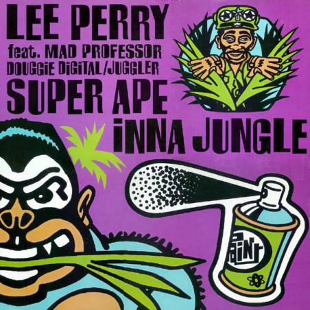 Lee Perry feat. Mad Professor / Douggie Digital / Juggler ‎– Super Ape Inna Jungle |1995    Ariwa ‎– ARILP112