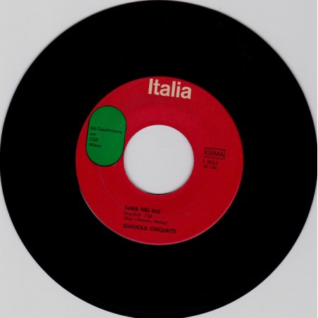 Cinquetti ‎Gigliola – Luna Nel Blu (Non Ho L'Età)|1964    Italia ‎– J 2023 -Single