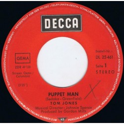 Jones Tom‎– Puppet Man...