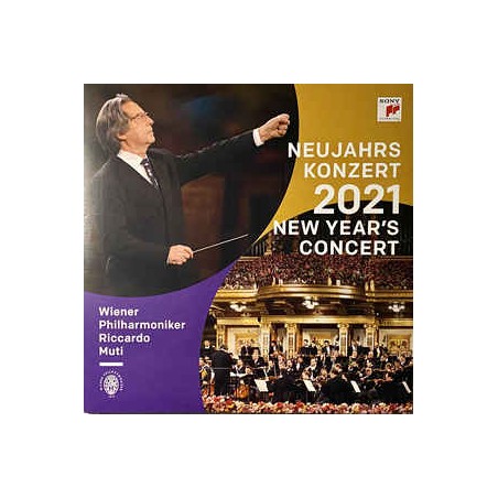 Wiener Philharmoniker, Riccardo Muti ‎– Neujahrskonzert 2021 | Sony -19439840191-3 LP´s
