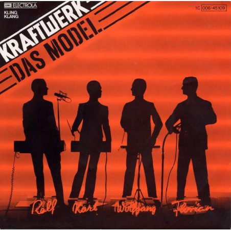 Kraftwerk ‎– Das Model |1978    Kling Klang ‎– 1C 006-45 109 -Single