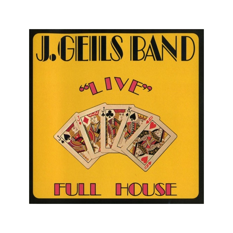 Geils J. Band ‎ The – "Live" Full House|1972    Atlantic ‎– ATL 40 426