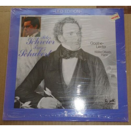 Schreier Peter -Franz Schubert /   ‎– Lied Edition: Goethe Lieder | Eurodisc ‎– 88 309 KK