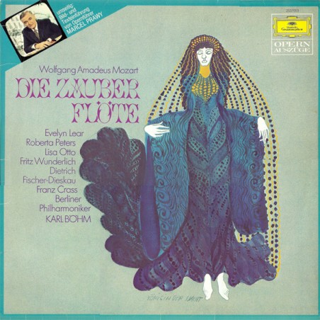 Mozart -Die Zauberflöte-Querschnitt)  -Wunderlich-Fischer-Dieskau -Böhm ‎–|DG – 2537003