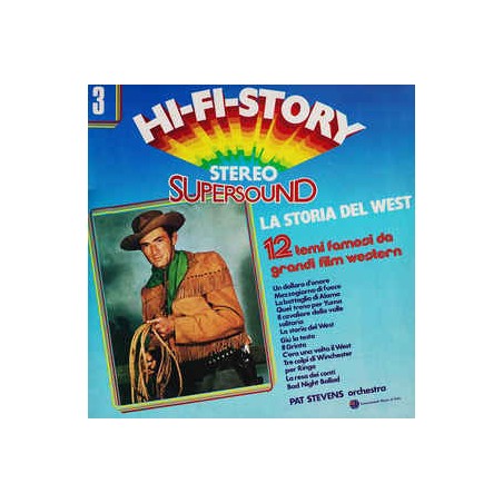 Pat Stevens Orchestra ‎– 12 Temi Famosi Da Grandi Film Western |1981     I.M.I. International Music Of Italy ‎– HFS-03