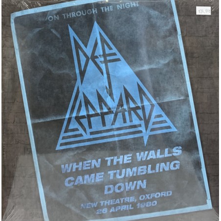 Def Leppard ‎– When The Walls Came Tumbling Down (New Theatre, Oxford - 26 April 1980) |2021     UMC ‎– 3530171-RSD 2021