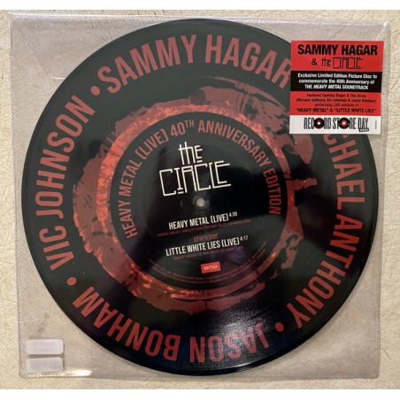 Hagar Sammy & The Circle ‎– Heavy Metal / Little White Lies |2021     BMG ‎– 538660501- Lim. Edition, Picture Disc-RSD 2021