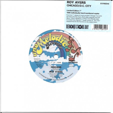 Ayers Roy ‎– Chicago |2021     Expansion ‎– EX7RSD40 -Lim. Edition, Numbered-Single-RSD 2021
