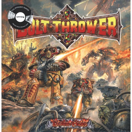 Bolt Thrower ‎– Realm Of Chaos |1989/201 Earache ‎– MOSH013FDRUS -Limited Edition-white Vinyl