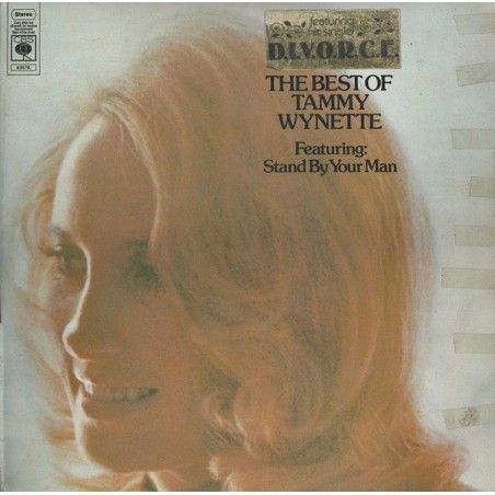 Wynette ‎Tammy – The Best Of   (Featuring: Stand By Your Man)|1975     CBS 63578