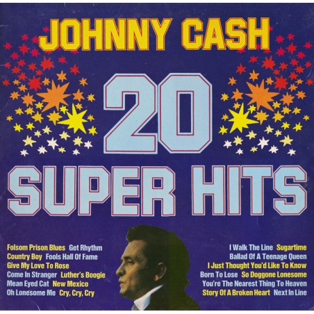 Cash Johnny‎– 20 Super Hits | Bellaphon ‎– 264·13·001
