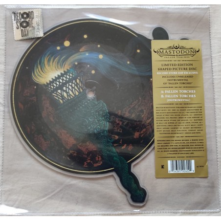 Mastodon – Fallen Torches|2021  Reprise Records – 054391926029 -Shape, Single, Lim. Edition, Picture Disc-RSD 2021