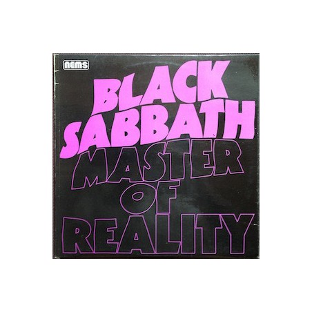 Black Sabbath ‎– Master Of Reality|1976    NEMS – NEL 6004