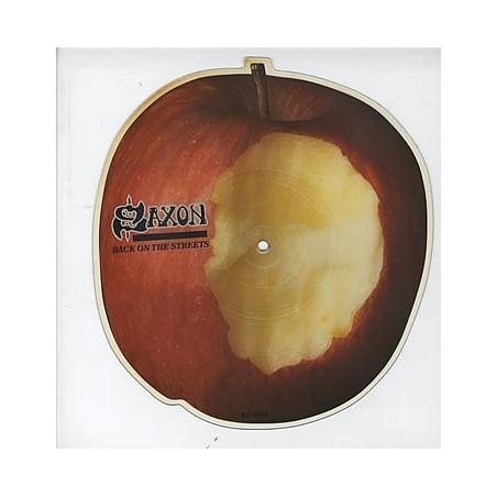 Saxon – Back On The Streets|1985     Parlophone – RP 6103-Shape, Picture Disc