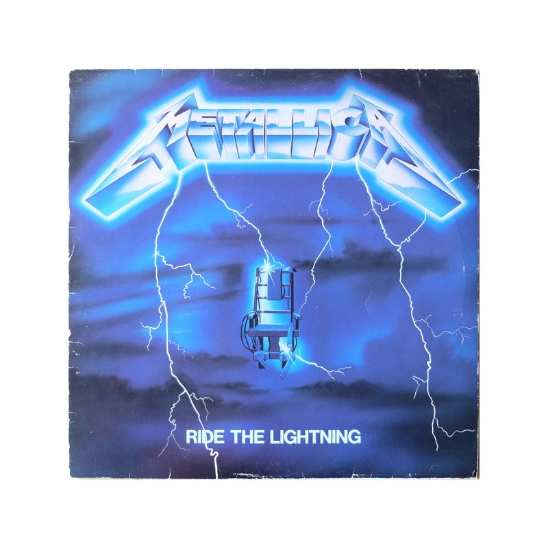 Metallica Ride The Lightning 1986 Music For Nations MFN 27