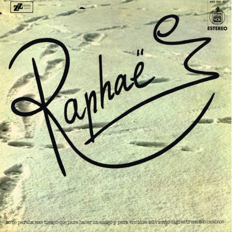 Raphael  – Raphaël|1973     Zzelesta – HXS 001-31