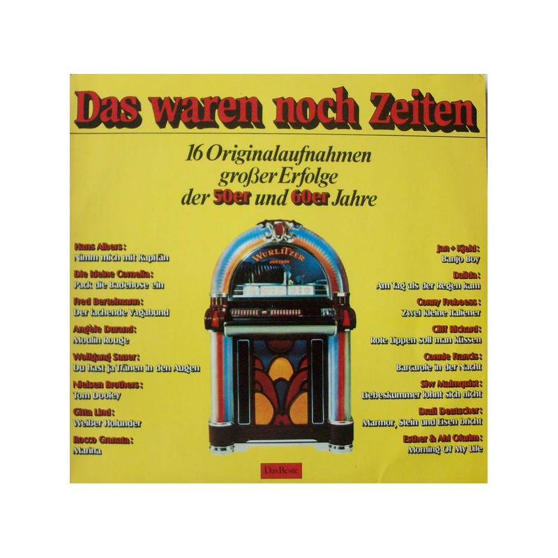 Various Das Waren Noch Zeiten 1980 Verlag Das Beste SDW 622 Forma