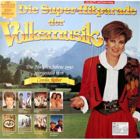 Various – Die Super-Hitparade Der Volksmusik |1990     Polystar   – 847 592-1