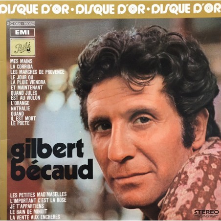 Bécaud Gilbert – Disque D'Or |1972    Columbia – 2C 064 - 16.050