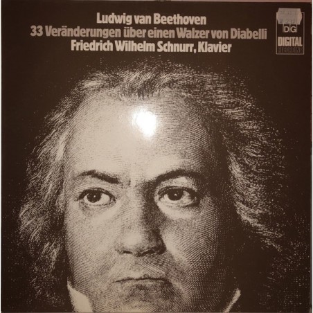 Beethoven- 33 Veränderungen Über Einen Walzer Von Diabelli- Schnurr – |1982   MDG – MD + G G 1068