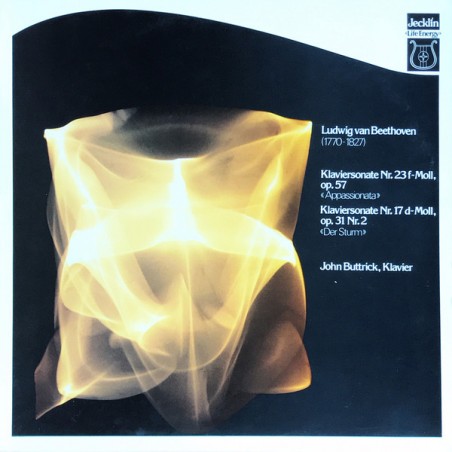 Beethoven / John Buttrick – Klaviersonate Nr. 23 F-Moll, Op.57-Klaviersonate Nr. 17 |1983     Jecklin-Disco – Disco 583