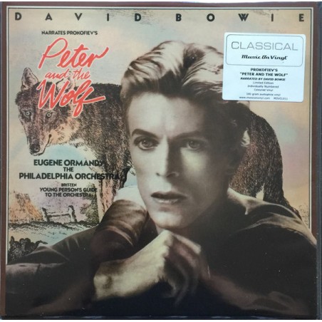 Bowie David  Narrates Prokofiev -Ormandy-Britten  – Peter And The Wolf / Young..|2014     Music On Vinyl – MOVCL011