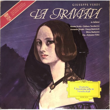 Verdi- La Traviata-Orchestra Del Teatro Alla Scala, Antonino Votto  |Deutsche Grammophon – LPEM 19 276