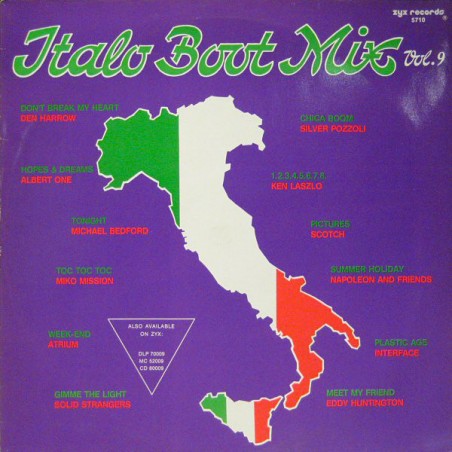 Various – Italo Boot Mix Vol. 9 |1987    ZYX Records – ZYX 5710-Italo Boot Mix – Vol. 9 -Maxi-Single