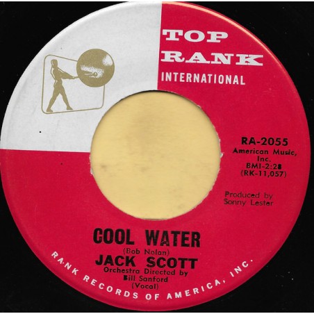 Jack Scott – Cool Water / It Only Happened Yesterday|1960    Top Rank International – RA-2055 -Single