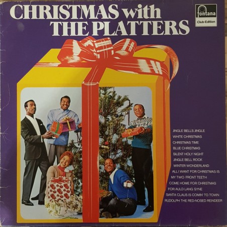The Platters – Christmas With The Platters|1963    	Fontana – Stereo 38 548-Club Edition