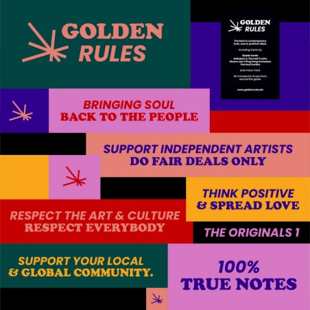 Various-The Originals 1 -golden Rules- The Sampler|2021    GRLP001