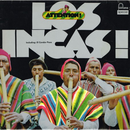 Los Incas – Attention! Los Incas!|Fontana – 6444 113