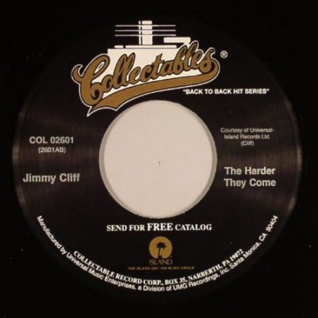 Jimmy Cliff – The Harder They Come |2005     Collectables – COL 02601 -Single