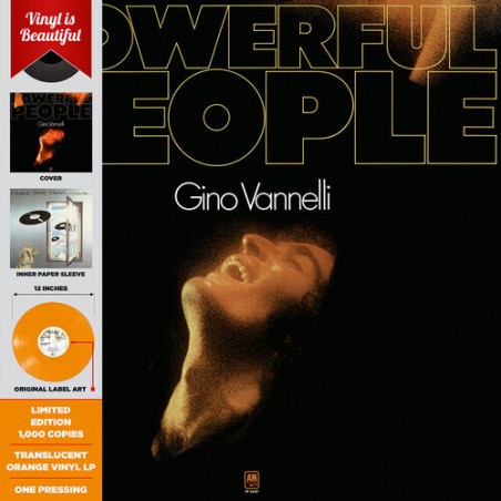 Gino Vannelli – Powerful People|Lmlr – LLM782788.1 -orange Vinyl