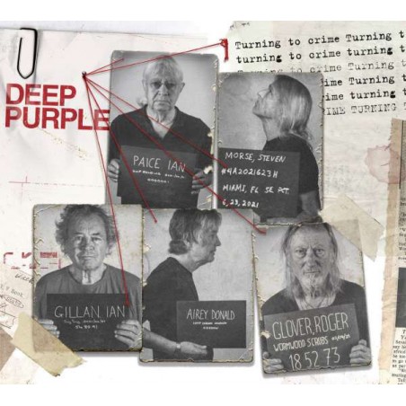 Deep Purple – Turning To Crime |2021   Ear Music – 0217130EMU -Limited Edition, Creamy White Vinyl
