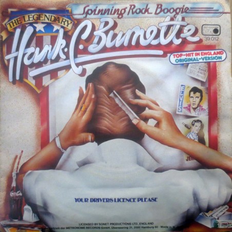 Hank C. Burnette – Spinning Rock Boogie|1976    Metronome – 39.012-Single