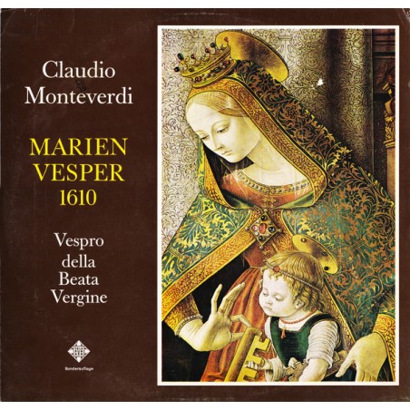 Claudio Monteverdi – Marien Vesper 1610|Telefunken – SFGLP 77 962