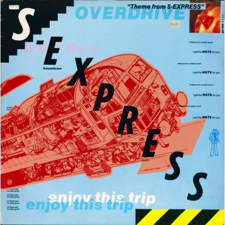 S-Express  – Theme From S-Express|1988    Rhythm King – LEFT 21T-The Voice Of The Underground – LEFT 21T -Maxi-Single