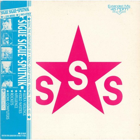 Sigue Sigue-Sputnik – Love Missile F1 - 11 (Extended Mix) |1986   Parlophone – 060 20 1088 6 -Maxi-Single