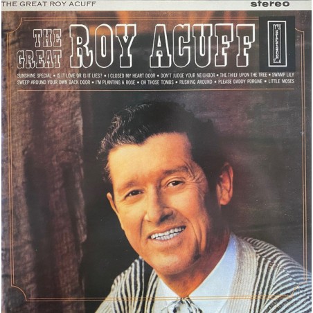Roy Acuff – The Great Roy Acuff|Stetson – HAT 3055