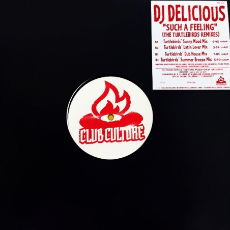 DJ Delicious – Such A Feeling (The Turtlebirds Remixes) |1996     Club Culture – PRO 6185 -Maxi-Single