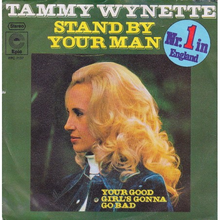 Tammy Wynette – Stand By Your Man|1975    Epic – EPC 7137-Single