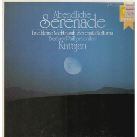 Mozart- Abendliche Serenade - Eine Kleine Nachtmusik - Serenata Notturna - Berliner Philharmoniker, Karajan  |DG – 2535 605