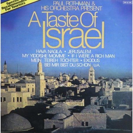 Paul Rothman And His Orchestra – A Taste Of Israel|Portrait – 038-32 339