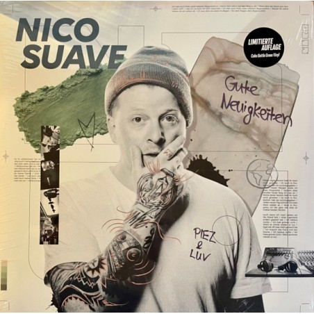 Nico Suave – Gute Neuigkeiten|2022   Embassy Of Music – 4251777701300 -Lim. Edition-Coke Bottle Green Vinyl