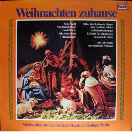 Various – Weihnachten Zuhause |1970  	Europa – E 349