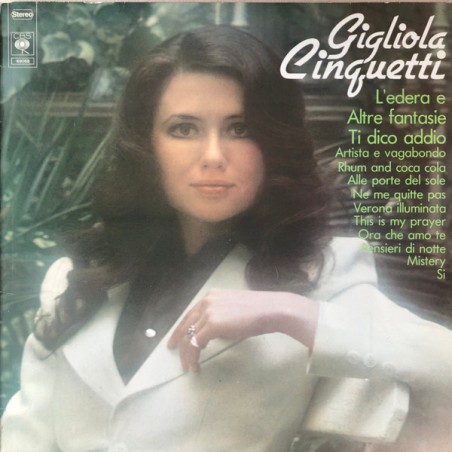 Gigliola Cinquetti – Gigliola Cinquetti |1974     CBS 69068