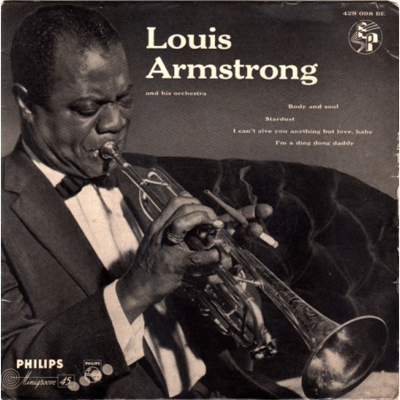 Louis Armstrong And His Orchestra – Louis Armstrong And His Orchestra |1956  	Philips – 429 098 BE -Single-EP
