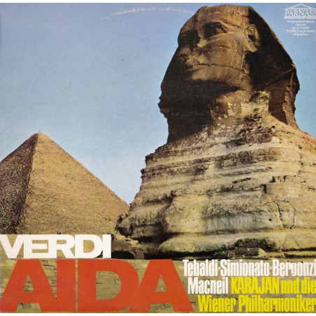 Verdi-Aida - Großer Querschnitt- Tebaldi- - Bergonzi-Karajan |Parnass – 77057